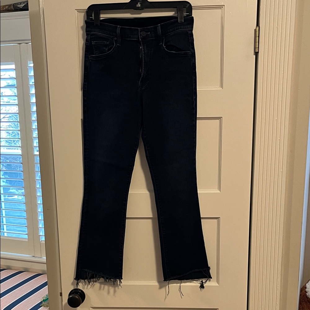 MOTHER “The Insider Crop Step Fray”